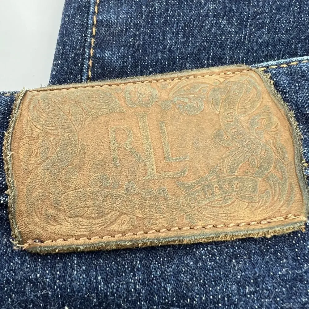 Vintage Womens Lauren Ralph Lauren Stretch Denim Jeans Size XXL **READ**